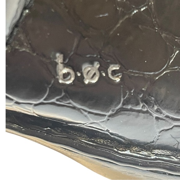 B.O.C. Born Concepts Black Faux Alligator Womens Clogs SZ 8.5 40 EU - Picture 12 of 12